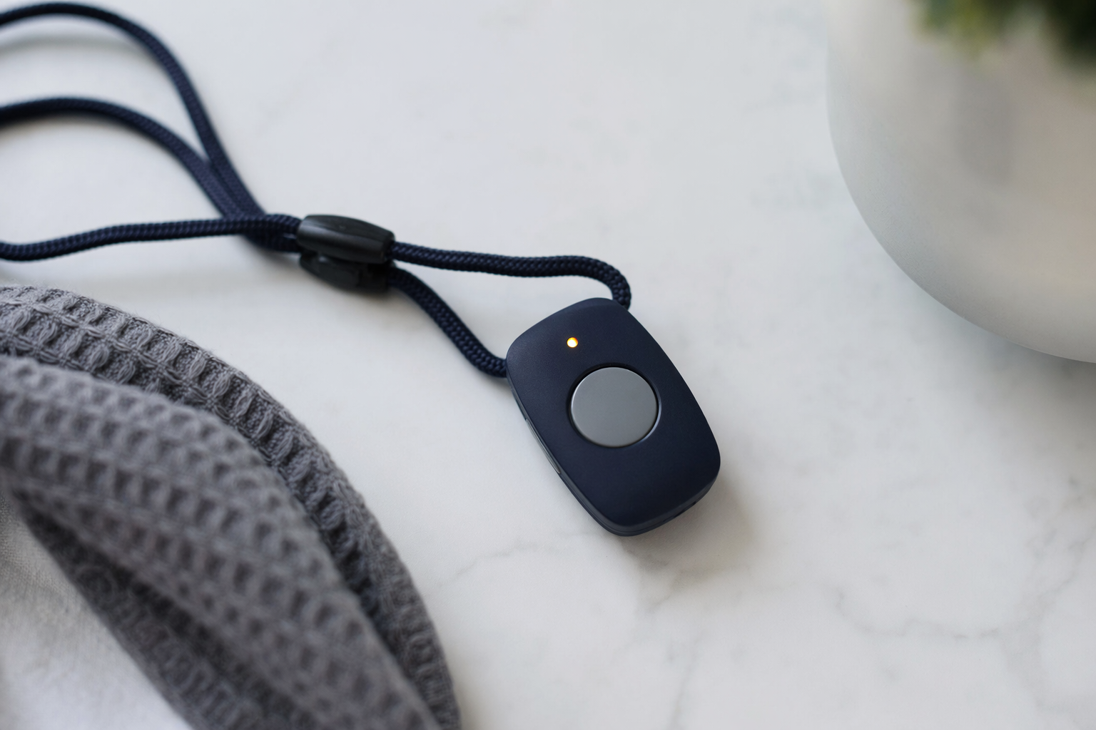 medical alert and panic-button monitoring